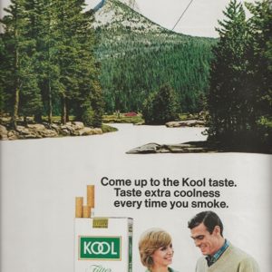 Kool Cigarette Ad November 1967