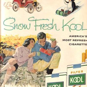 Kool Cigarette Ad October 1958