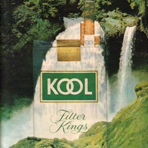 Kool Cigarette Ad October 1971