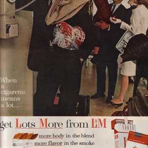 L & M Cigarette Ad 1964