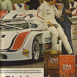 L & M Cigarette Ad 1972