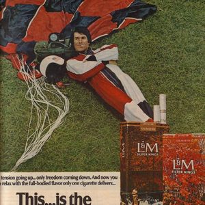 L & M Cigarette Ad October 1972