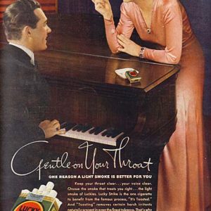 Lucky Strike Ad 1937