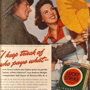 Lucky Strike Ad 1941
