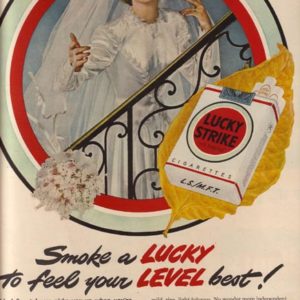 Lucky Strike Ad 1949