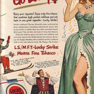 Lucky Strike Ad 1951