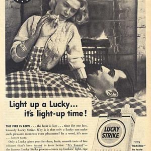 Lucky Strike Ad 1955