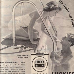 Lucky Strike Ad 1956