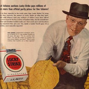 Lucky Strike Ad August 1949