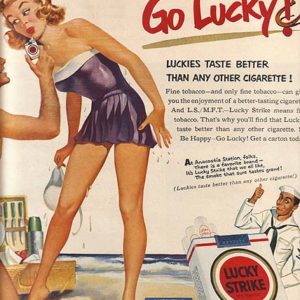 Lucky Strike Ad August 1951