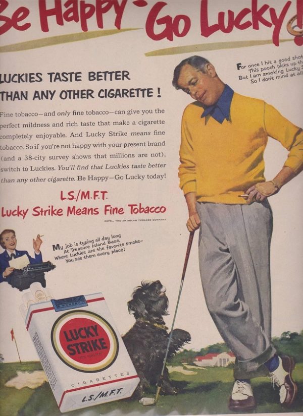 Lucky Strike Ad May 1951