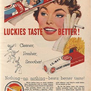 Lucky Strike Ad November 1953