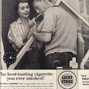 Lucky Strike Ad November 1955