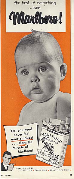Marlboro Ad 1950 – Vintage Ads and Stuff