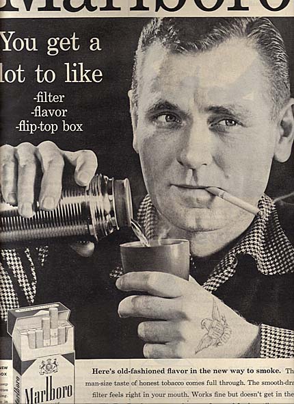Marlboro Ad 1957 – Vintage Ads and Stuff