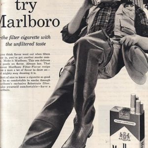 Marlboro Ad August 1960