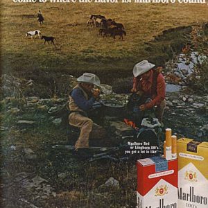 Marlboro Ad October 1972