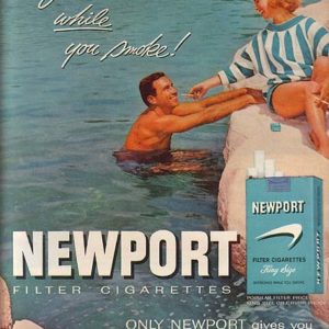 Newport Cigarette Ad 1959