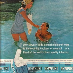 Newport Cigarette Ad 1961