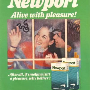 Newport Cigarette Ad 1979