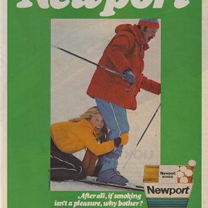 Newport Cigarette Ad 1982