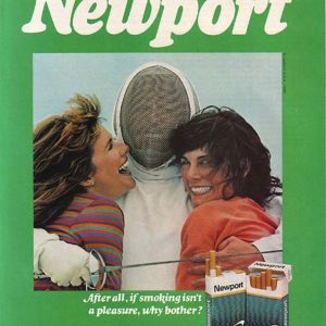 Newport Cigarette Ad 1983