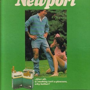 Newport Cigarette Ad 1989