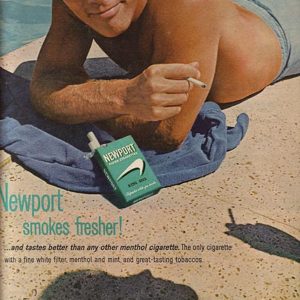 Newport Cigarette Ad July 1964