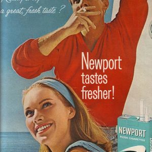 Newport Cigarette Ad July 1965