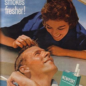 Newport Cigarette Ad June 1964