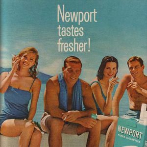 Newport Cigarette Ad June 1965