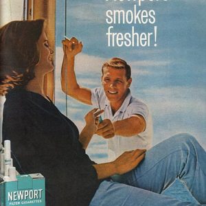 Newport Cigarette Ad March 1964