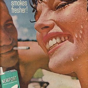 Newport Cigarette Ad May 1964