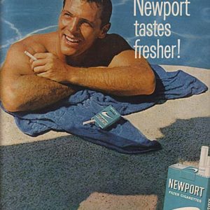 Newport Cigarette Ad May 1965