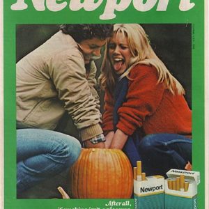 Newport Cigarette Ad November 1983