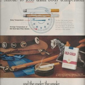 Old Gold Ad 1960 February