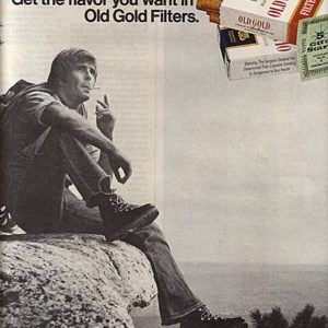 Old Gold Ad 1972