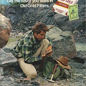 Old Gold Ad 1973