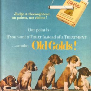 Old Gold Ad August 1952