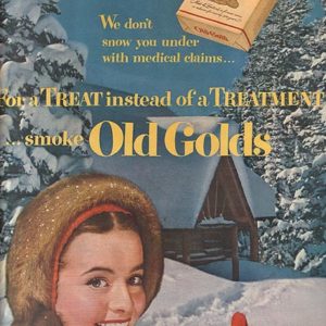 Old Gold Ad February 1951