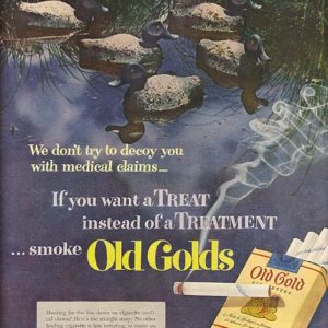 Old Gold Ad October 1951