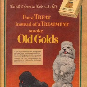 Old Gold Ad September 1952