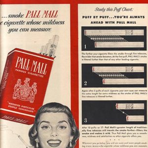 Pall Mall Ad 1951