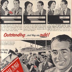 Pall Mall Ad 1953