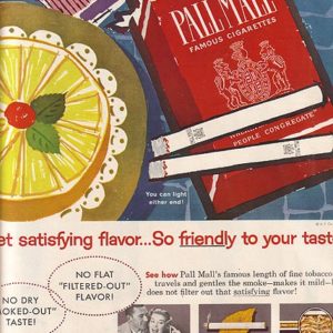 Pall Mall Ad 1959