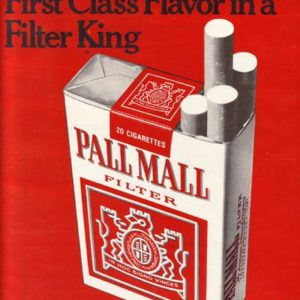 Pall Mall Ad 1971