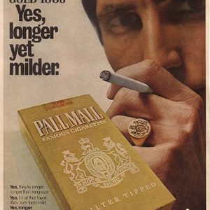 Pall Mall Ad 1972