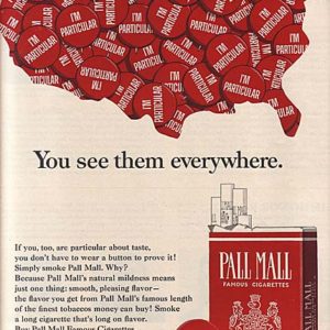 Pall Mall Ad April 1965