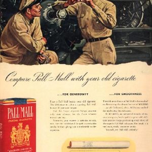 Pall Mall Ad December 1940