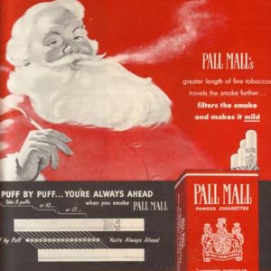 Pall Mall Ad December 1950